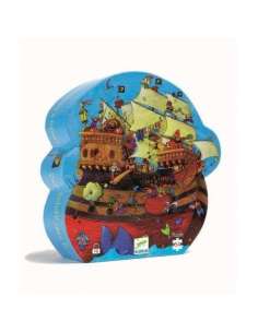 Puzzle silueta El Barco de Barbarroja Djeco 37241 2