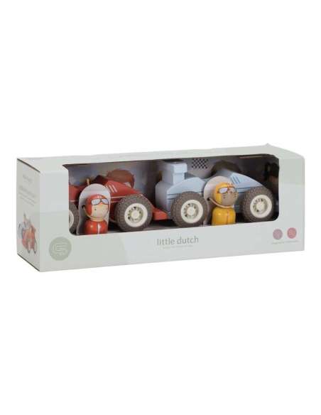 SET COCHES CARRERA RETROCESO FSC LITTLE DUTCH LD2526