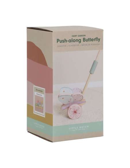 MARIPOSA EMPUJABLE FSC FAIRY GARDEN LITTLE DUTCH LD7343