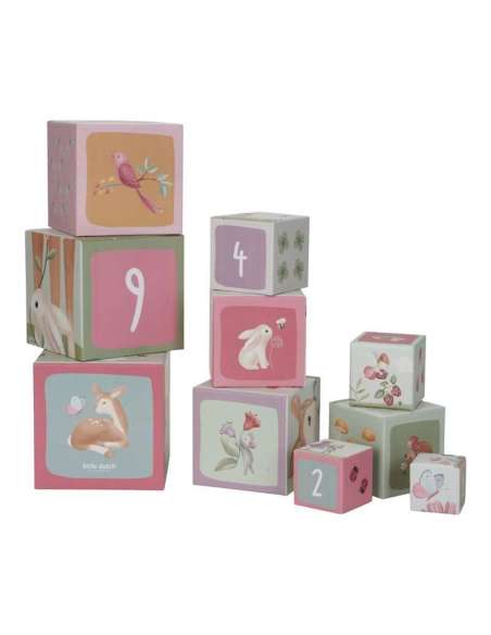 BLOQUES APILABLES FAIRY GARDEN FSC LITTLE DUTCH LD7339