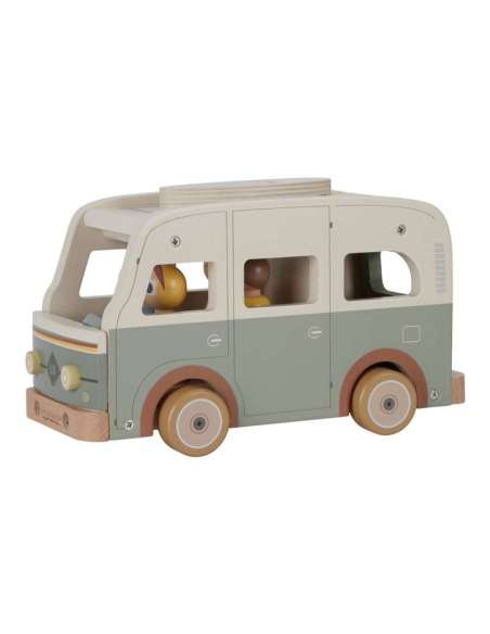 FURGONETA RETRO Y MUÑECOS ENCAJABLES FSC LITTLE DUTCH LD7125