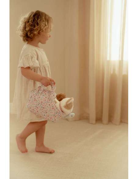 GATITO PELUCHE MARLEY CON BOLSA LITTLE DUTCH LD4517
