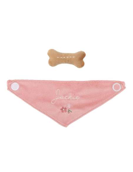 PERRITO PELUCHE JACKIE CON BOLSA LITTLE DUTCH LD4518