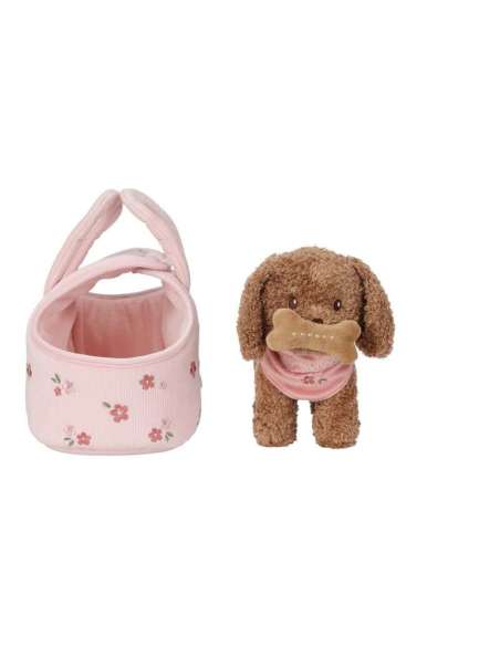 PERRITO PELUCHE JACKIE CON BOLSA LITTLE DUTCH LD4518