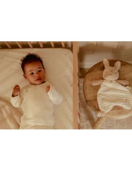 DOUDOU CONEJITO TEXTURA NEWBORN NATURALS LITTLE DUCTH LD8402