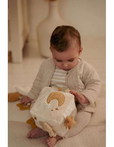 CUBO BLANDITO ACTIVIDADES NEWBORN NATURALS LITTLE DUCTH LD8409