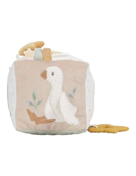 CUBO BLANDITO ACTIVIDADES NEWBORN NATURALS LITTLE DUCTH LD8409