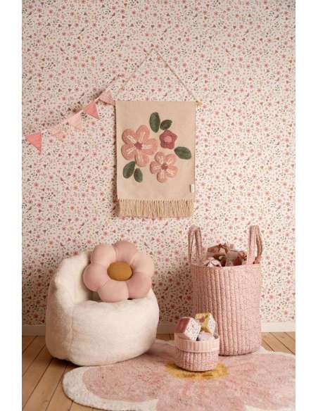 Cojín tejido Flor Little Dutch LDDE10155031