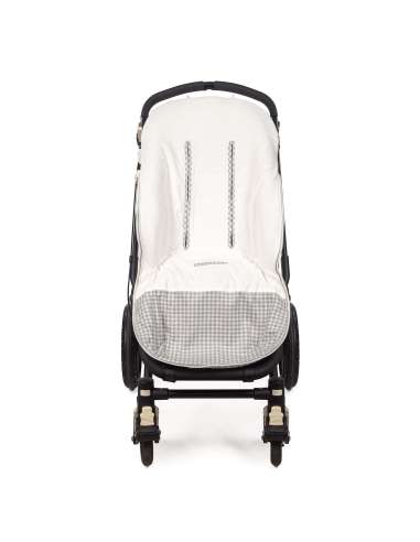 SACO SILLA I LOVE VICHY CUADRO GRIS...