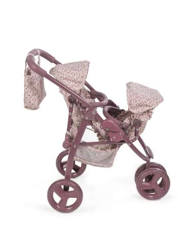 COCHECITO GEMELAR PARA MUÑECAS CHERRY...