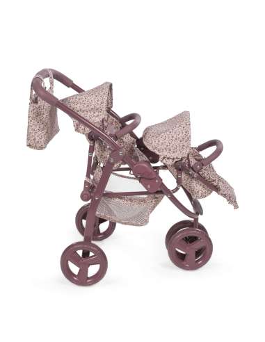 COCHECITO GEMELAR PARA MUÑECAS CHERRY...