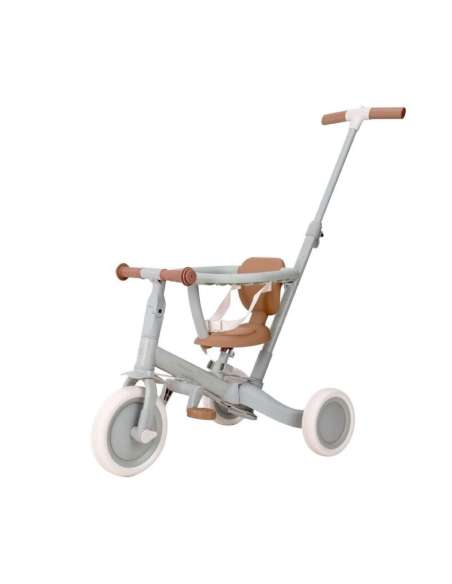 TRICICLO CON BARRA VERDE LITTLE DUTCH LD6080.GREEN