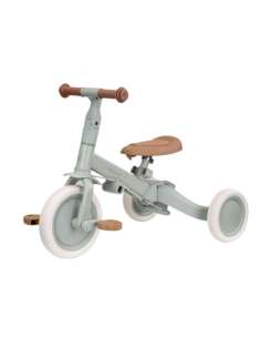 TRICICLO CON BARRA VERDE LITTLE DUTCH LD6080.GREEN 2