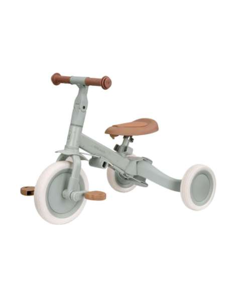 TRICICLO CON BARRA VERDE LITTLE DUTCH LD6080.GREEN
