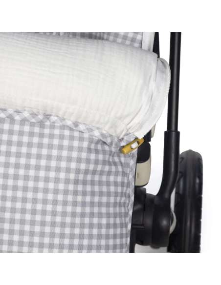 SACO SILLA I LOVE VICHY CUADRO GRIS ENTRETIEMPO WALKING MUM 1120800588