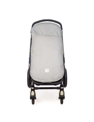 SACO SILLA I LOVE VICHY CUADRO GRIS...