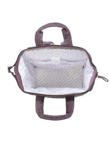 MOCHILA CHERRY VELVET PASITO A PASITO...