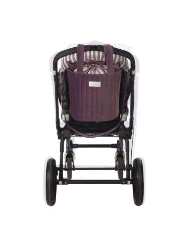 BOLSA BUCKET CHERRY VELVET WALKING...