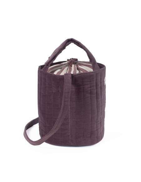 BOLSA BUCKET CHERRY VELVET WALKING MUM 1120900540