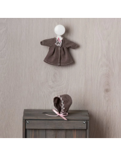 VESTIDO BOMBONCÍN ABRIGO CHOCOLATE - ASI