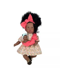 MUÑECA ALIKA CON BEBE CURLY HAIR