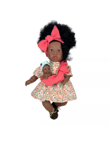 MUÑECA ALIKA CON BEBE CURLY HAIR