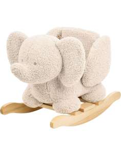 BALANCIN NATTOU ELEFANTE TEDDY COLOR CRUDO COL. LAPIDOU