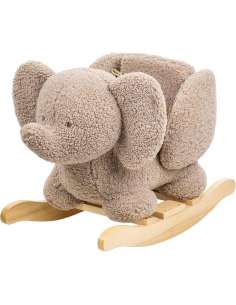 BALANCIN NATTOU ELEFANTE TEDDY COLOR TAUPE COL. LAPIDOU