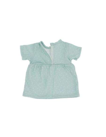 MUÑECO HELENA VESTIDO SAGE DOTS MONNËKA