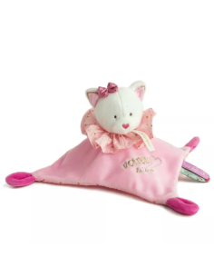 PELUCHE DOUDOU ATRAPASUEÑOS GATO ROSA 20cm