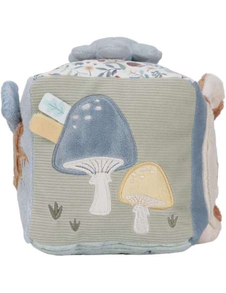 CUBO BLANDITO DE ACTIVIDADES FOREST FRIENDS LITTLE DUTCH LD8909
