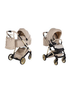 Cochecito Duo Junama Ellegante ArtDeco ECO color Beige