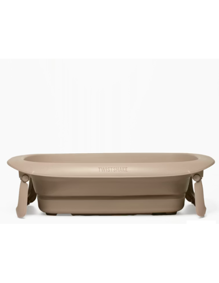 Bañera plegable Twistshake con soporte de baño