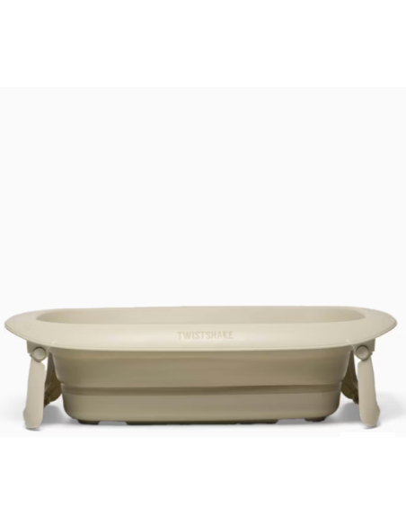 Bañera plegable Twistshake con soporte de baño