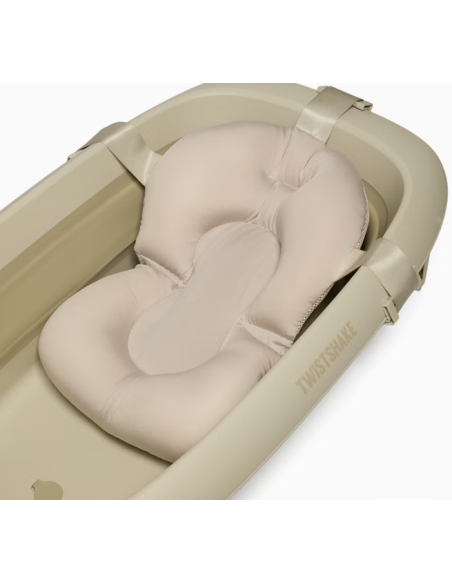 Bañera plegable Twistshake con soporte de baño