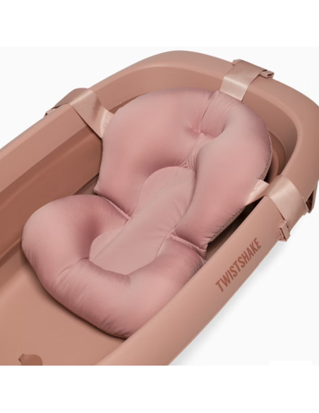 Bañera plegable Twistshake con soporte de baño