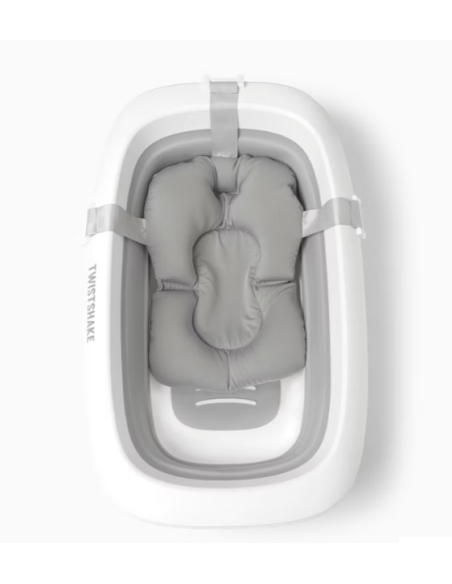 Bañera plegable Twistshake con soporte de baño
