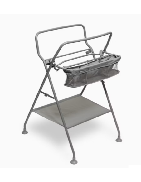 Bañera plegable Twistshake con soporte de baño