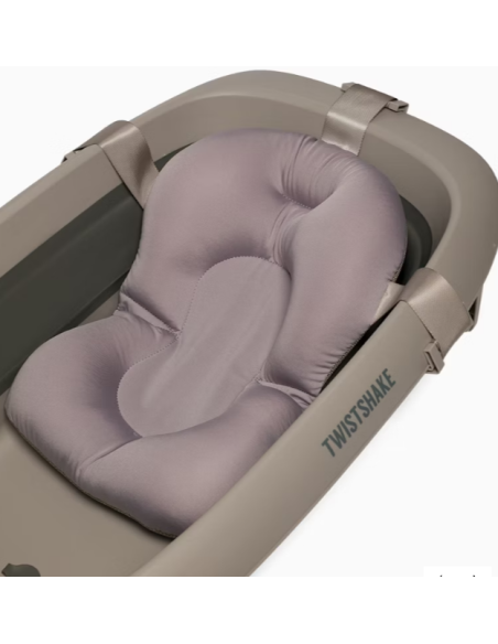 Bañera plegable Twistshake con soporte de baño
