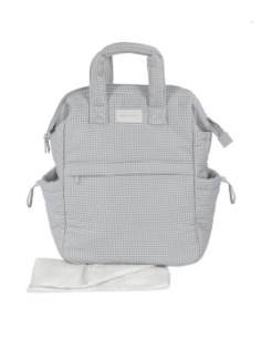 Mochila Little Bloom Gris 1120900603 Pasito a Pasito