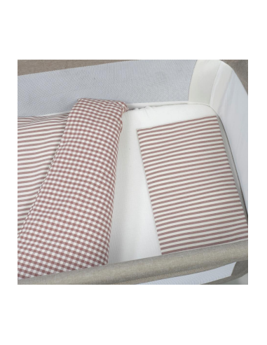 Set Vestidura minicuna edredón+...