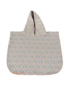 Poncho Microfibra Flores 1120800782 Walking Mum