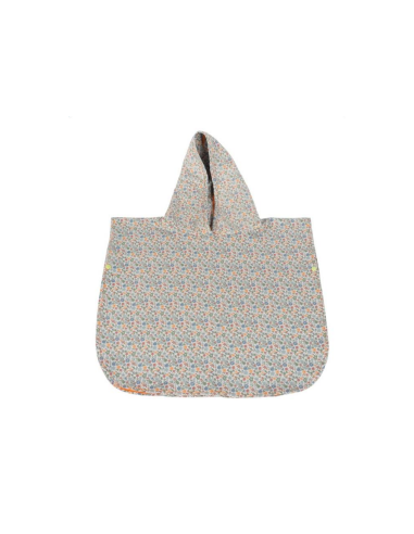Poncho Microfibra Flores 1120800782...