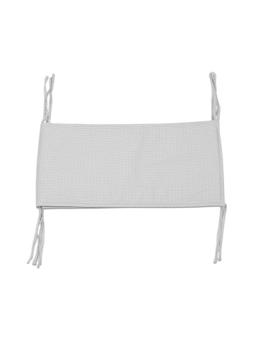 Protector Cuna Little Bloom Gris...