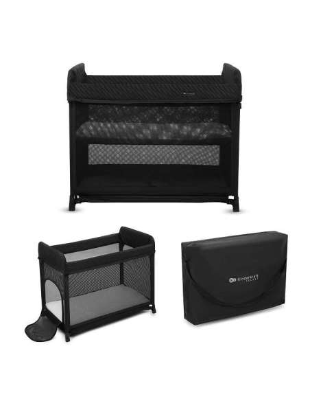Cuna de viaje MOON DREAM Negro Kinderkraft