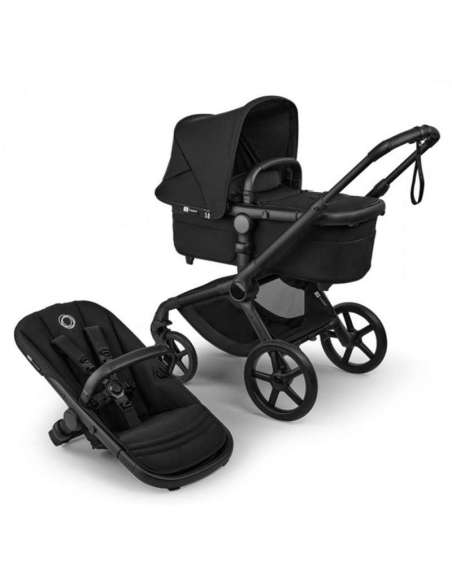 Cochecito Duo Fox 5 Renew Chasis Negro Bugaboo