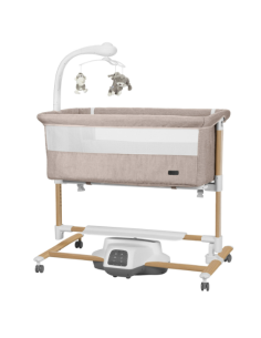 Cuna adosada Bloom 3 en 1 color Cream Beige Madera de...