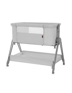 Cuna adosada Gracia color Cool Grey de Carrello