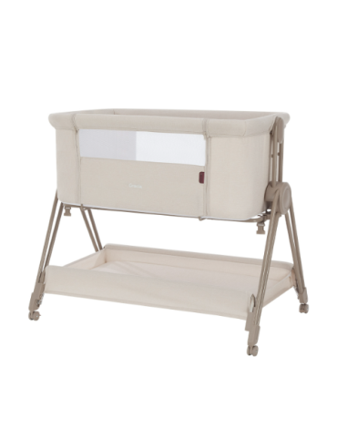 Cuna adosada Gracia color Linen Beige...