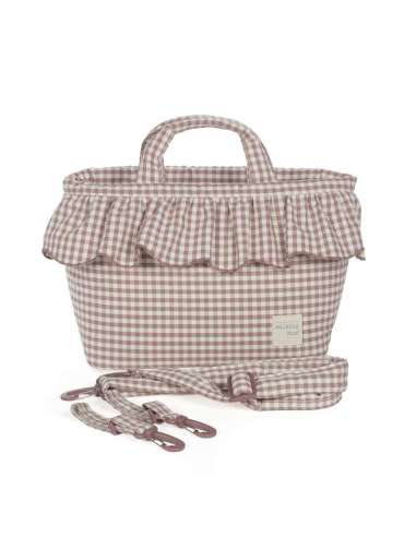 Bolso Organizador Cuadro Vichy Moka...